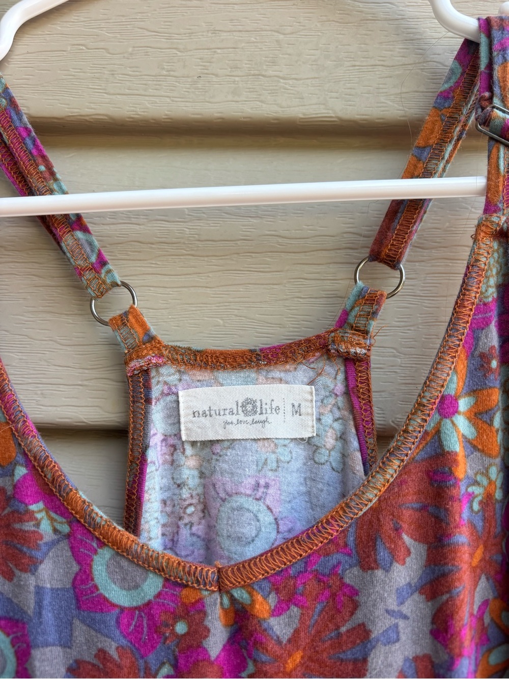Natural Life Lucy jumpsuit floral pockets boho hippie size M - Picture 5 of 7